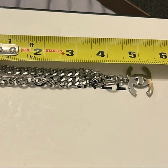 Chanel Silver Chain Bracelet - Picture 6 of 7